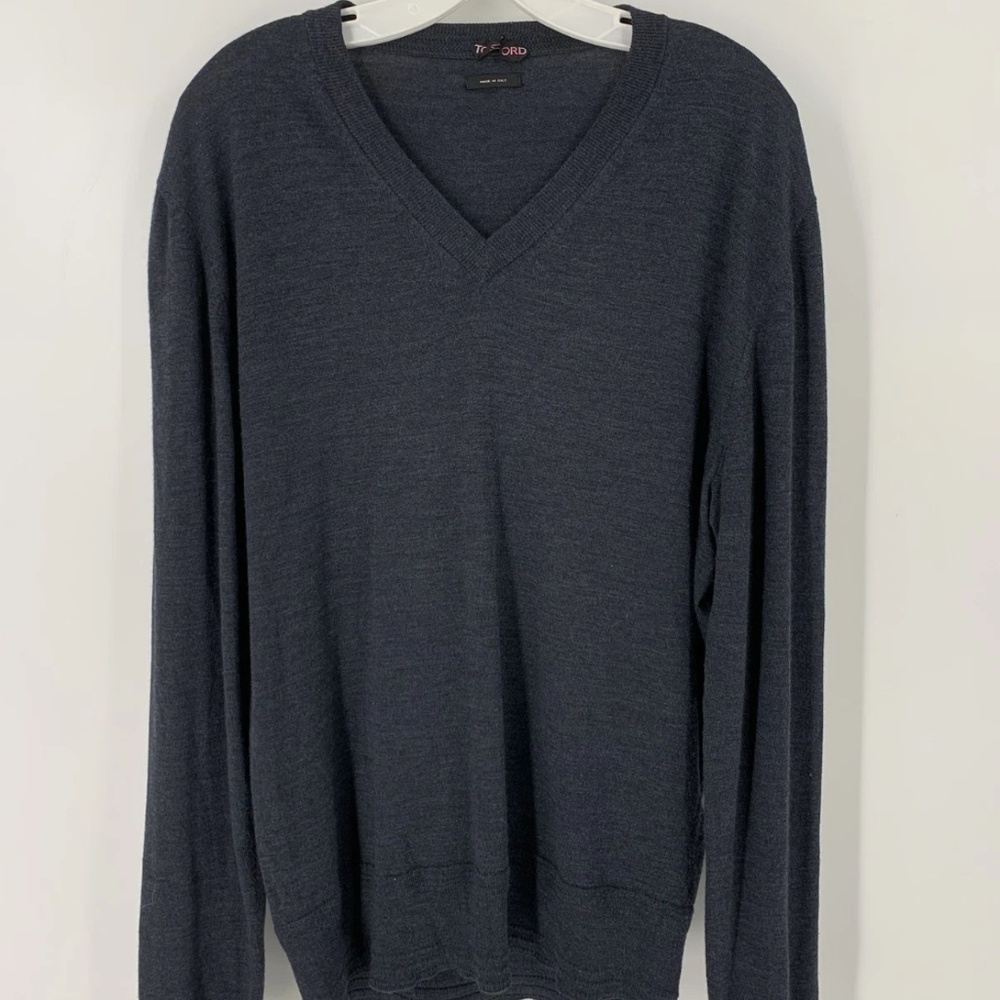 Tom Ford Wool V-Neck Men’s Sweater